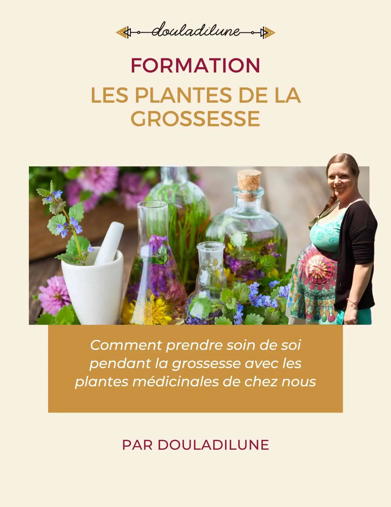 FORMATION « LES PLANTES DE LA GROSSESSE – Comment prendre soin de soi pendant la grossesse avec les plantes médicinales de chez nous »
