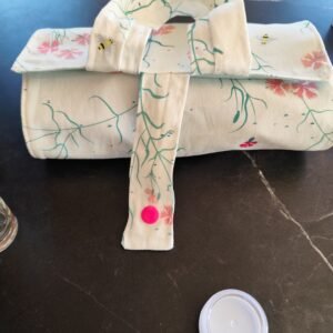 TROUSSE DE TOILETTE OEILLET ROSE