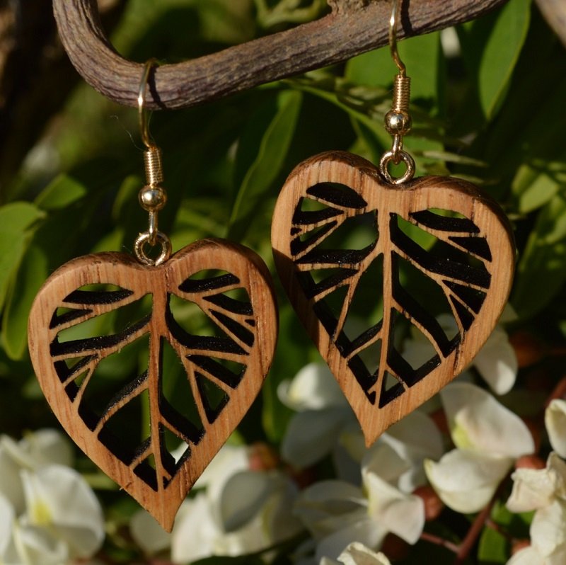 Boucles d'oreilles Lilas Délicas - JuLéo Créations