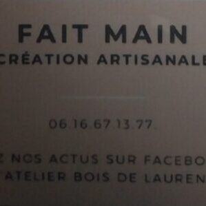 L'atelier bois de Laurent