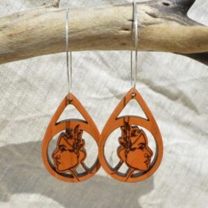 Boucles d'oreilles Naturellement femme - JuLéo Créations