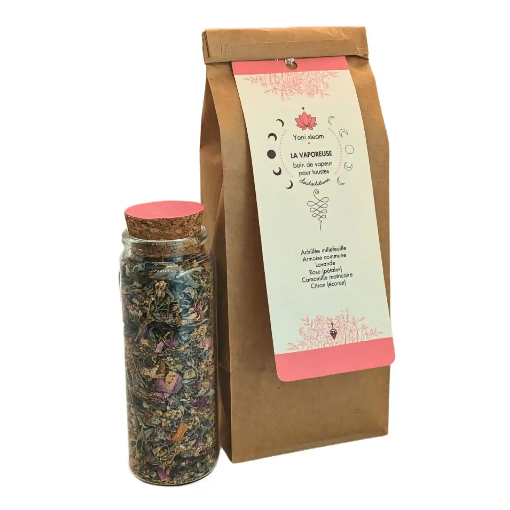 LA VAPOREUSE – Mélange de plantes pour yoni steam pour toustes
