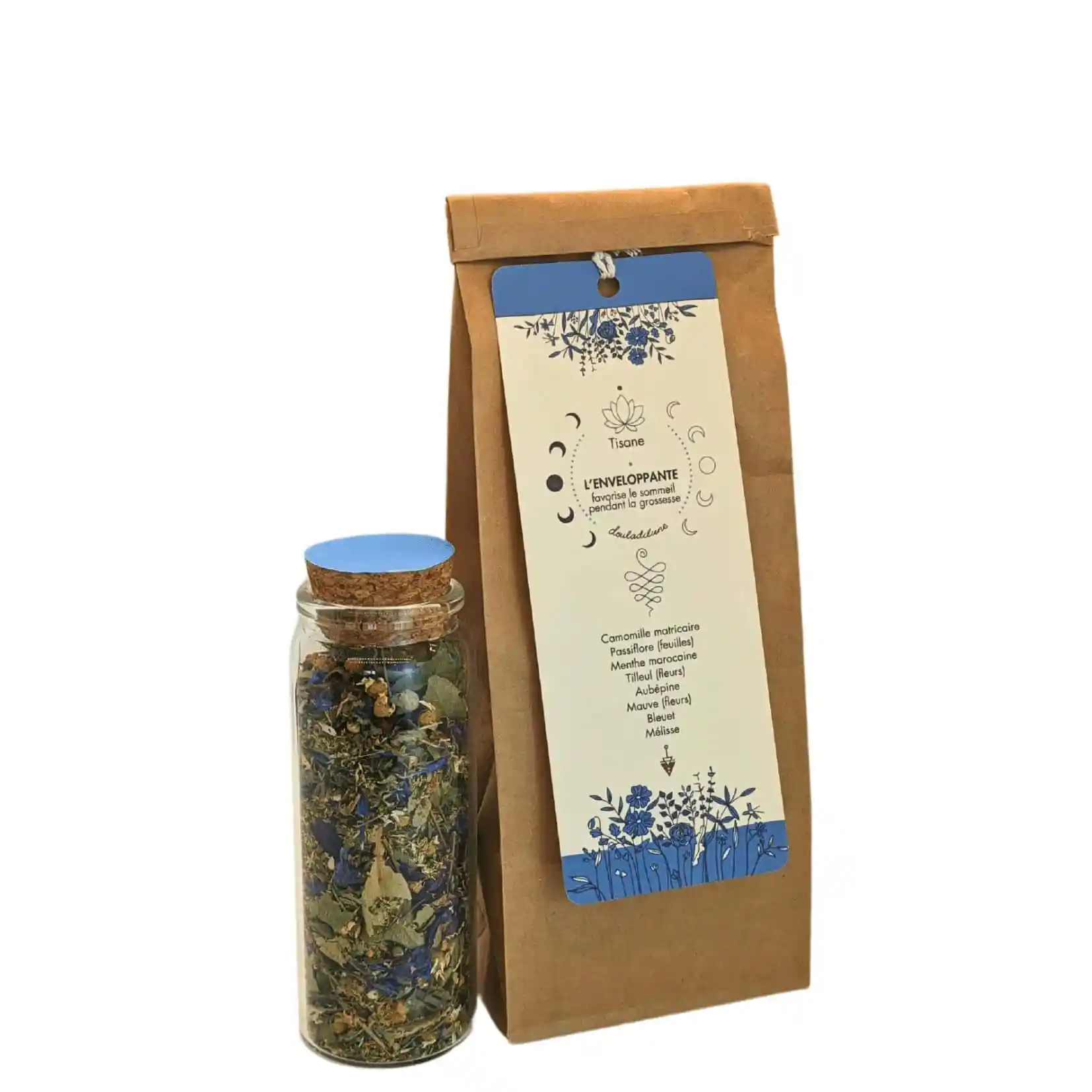 Tisane L’ENVELOPPANTE – Tisane sommeil grossesse